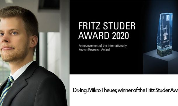 Innovative Grinding Technologies – Fritz Studer Award 2020